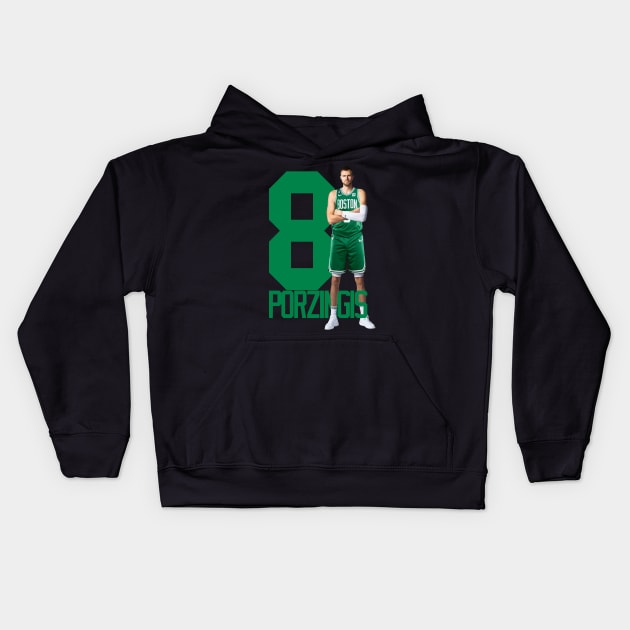 Porzingis Kristaps Kids Hoodie by IMITENE